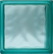 Glass Brick Glass Block colour turquoise