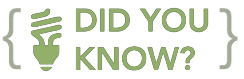 did you know